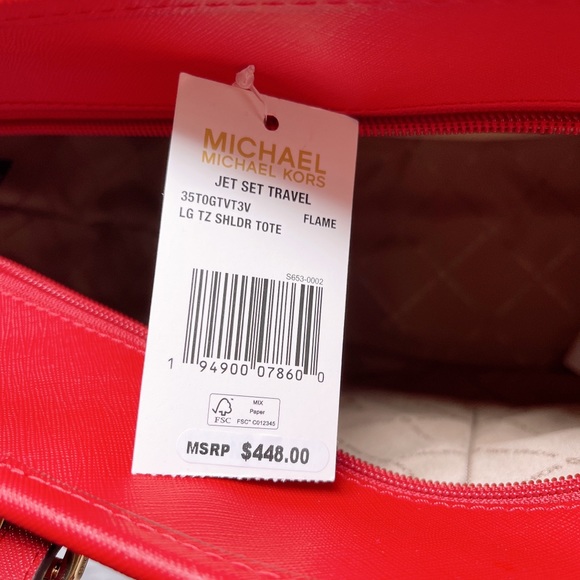 Michael Kors JST Large Shoulder Tote and Wallet - Picture 11 of 14